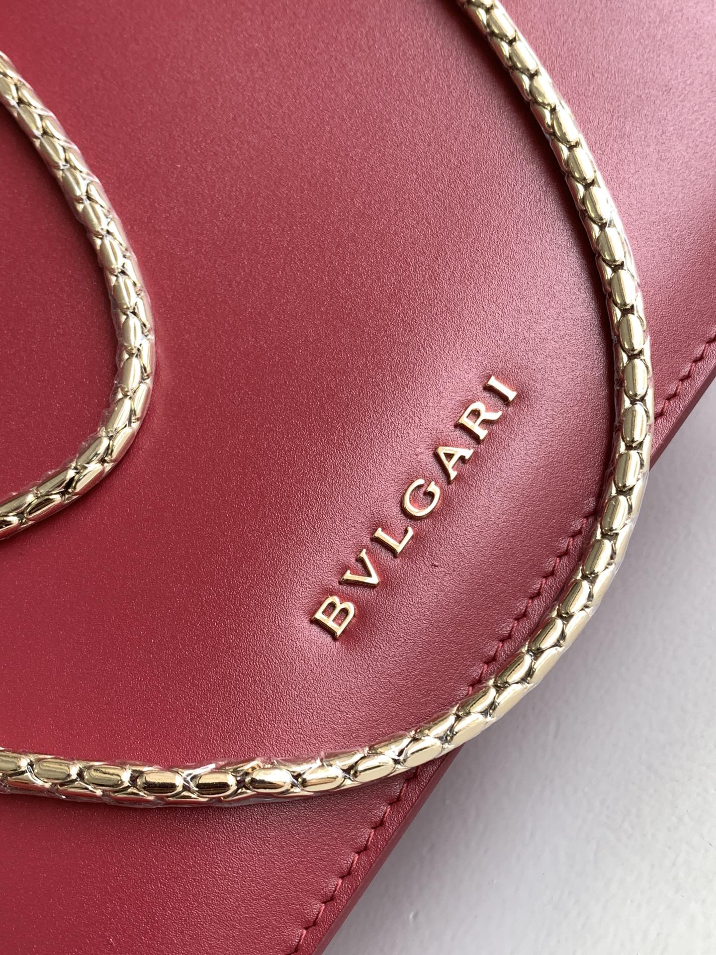 Bvlgari Serpenti Forever Medium Crossbody Bag Red